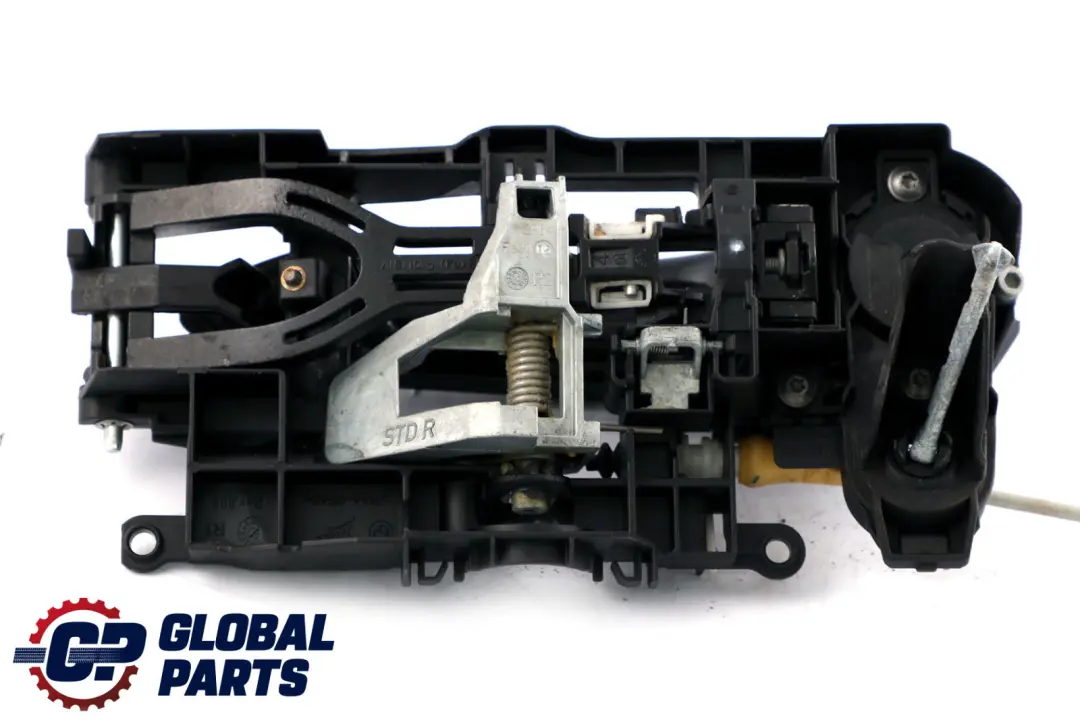 BMW 5 Series F10 F11 Complete Front Right Grab Handle O/S Black Sapphire 475 - SKU rhd-7276244-BS - Part number 7276244