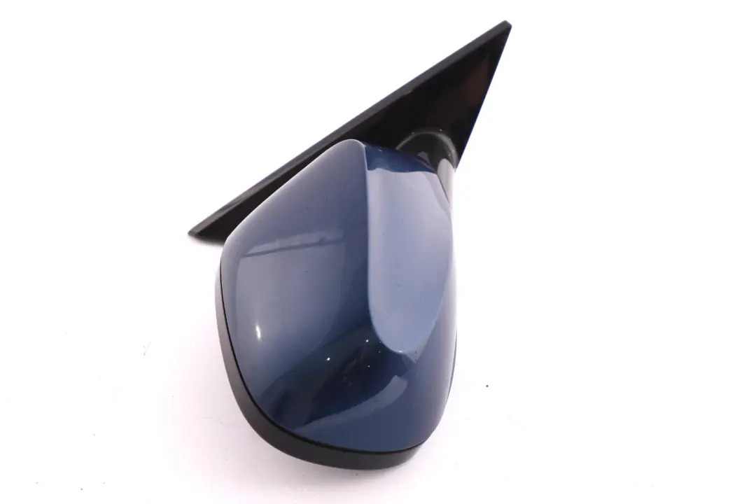 BMW 1 Series E82 M Sport Power Fold High Gloss Right Wing Mirror O/S LeMans Blue - SKU rhd-7282046-LMB - Part number 7282046