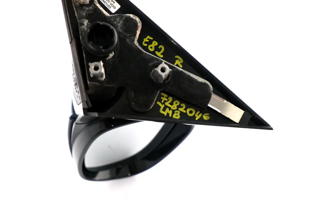 BMW 1 Series E82 M Sport Power Fold High Gloss Right Wing Mirror O/S LeMans Blue - SKU rhd-7282046-LMB - Part number 7282046