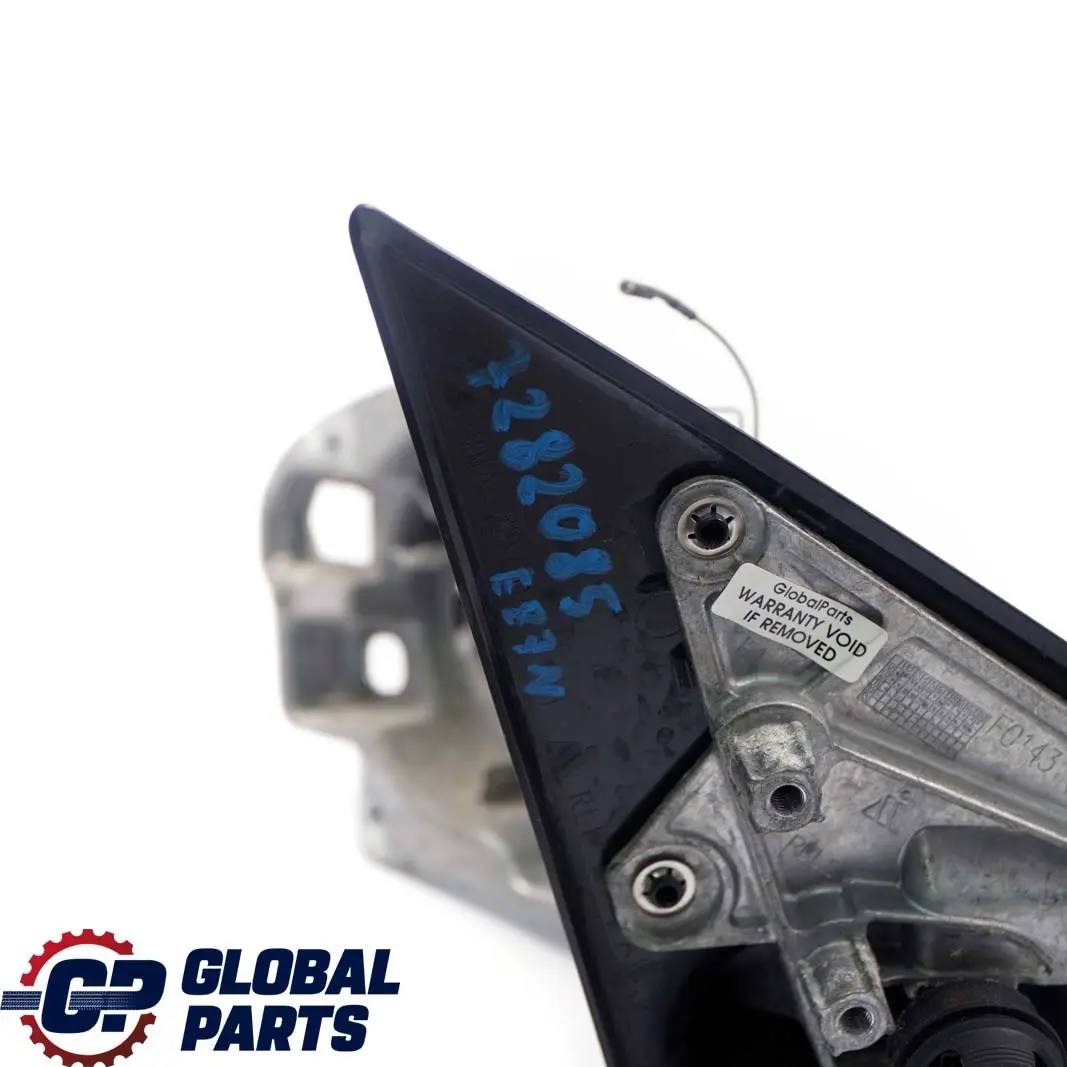 BMW 1 Series E87 LCI Power Fold High Gloss Heated Left Base Wing Mirror N/S - SKU rhd-7282085 - Part number 7282085