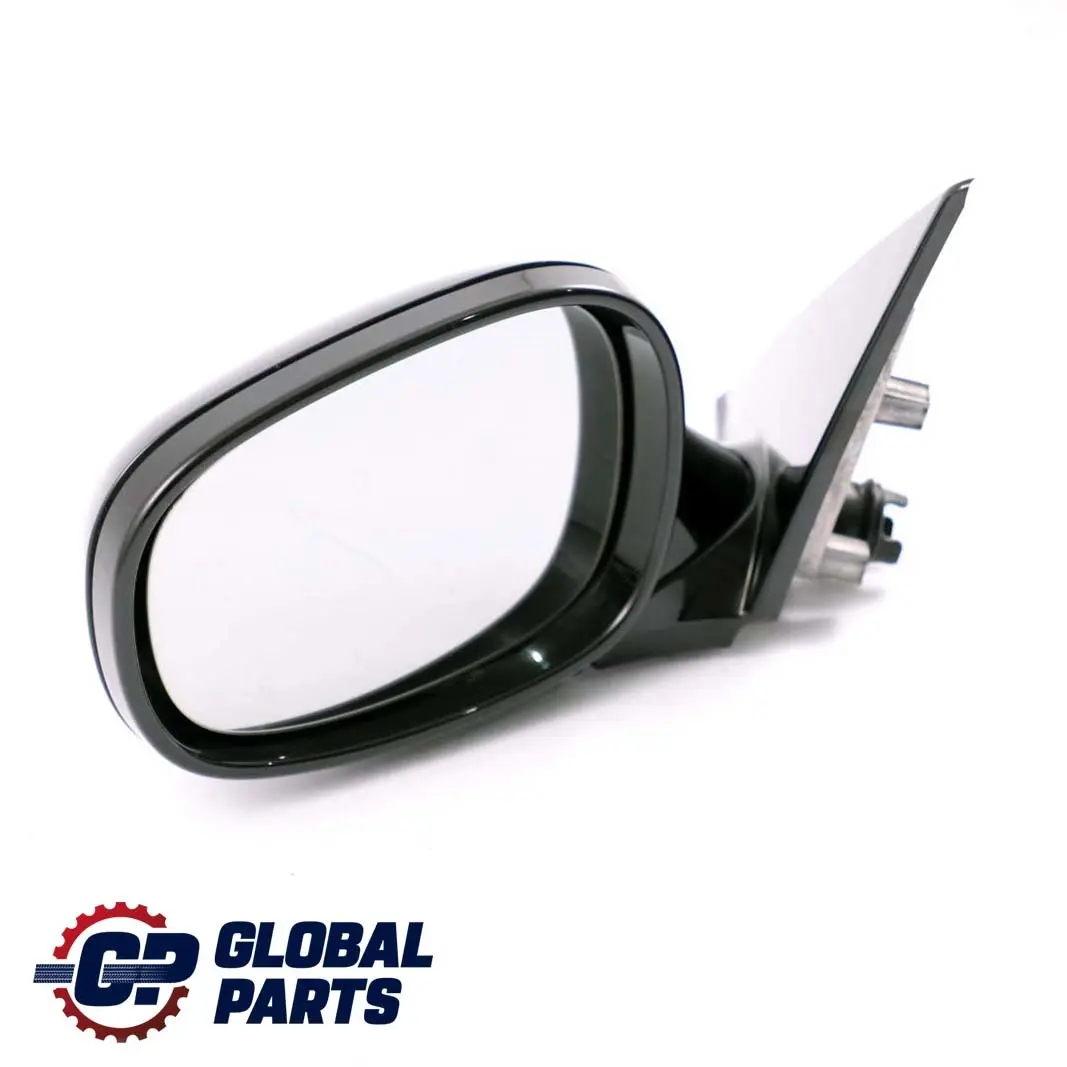  £BMW 1 Series E87 LCI Power Fold High Gloss Left Wing Mirror N/S Black Sapphire - SKU rhd-7282085-BS - Part number 7282085