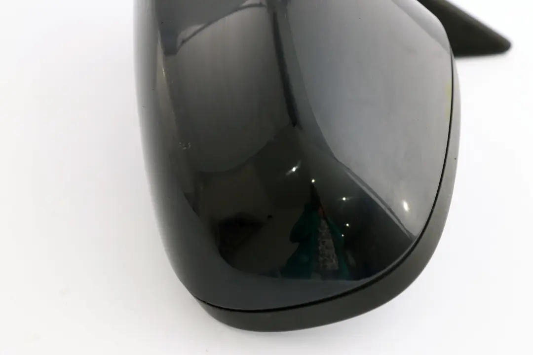 BMW 3 Series E90 E91 LCI Power Fold Heated Left Wing Mirror N/S Monacoblau Blue - SKU rhd-7282569-MB - Part number 7282569