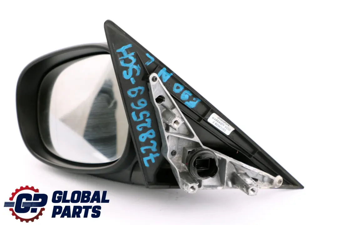 BMW 3 Series E90 E91 LCI Power Fold Heated Left Wing Mirror N/S Schwarz 2 Black - SKU rhd-7282569-SCH - Part number 7282569
