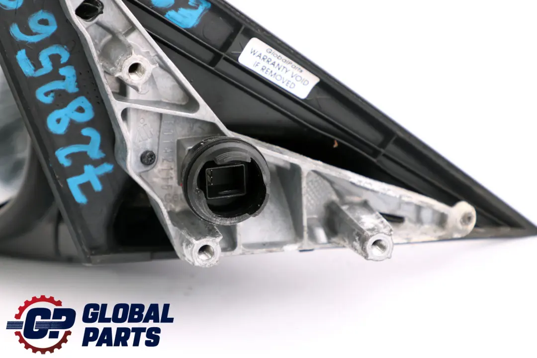 BMW 3 Series E90 E91 LCI Power Fold Heated Left Wing Mirror N/S Schwarz 2 Black - SKU rhd-7282569-SCH - Part number 7282569