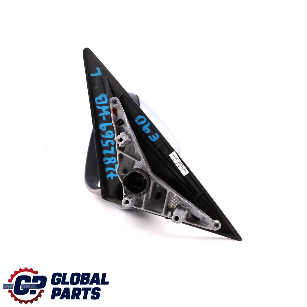 BMW 3 Series E90 E91 LCI Power Fold Left Wing Mirror N/S Bluewater Metallic 896 - SKU rhd-7282569-WB - Part number 7282569