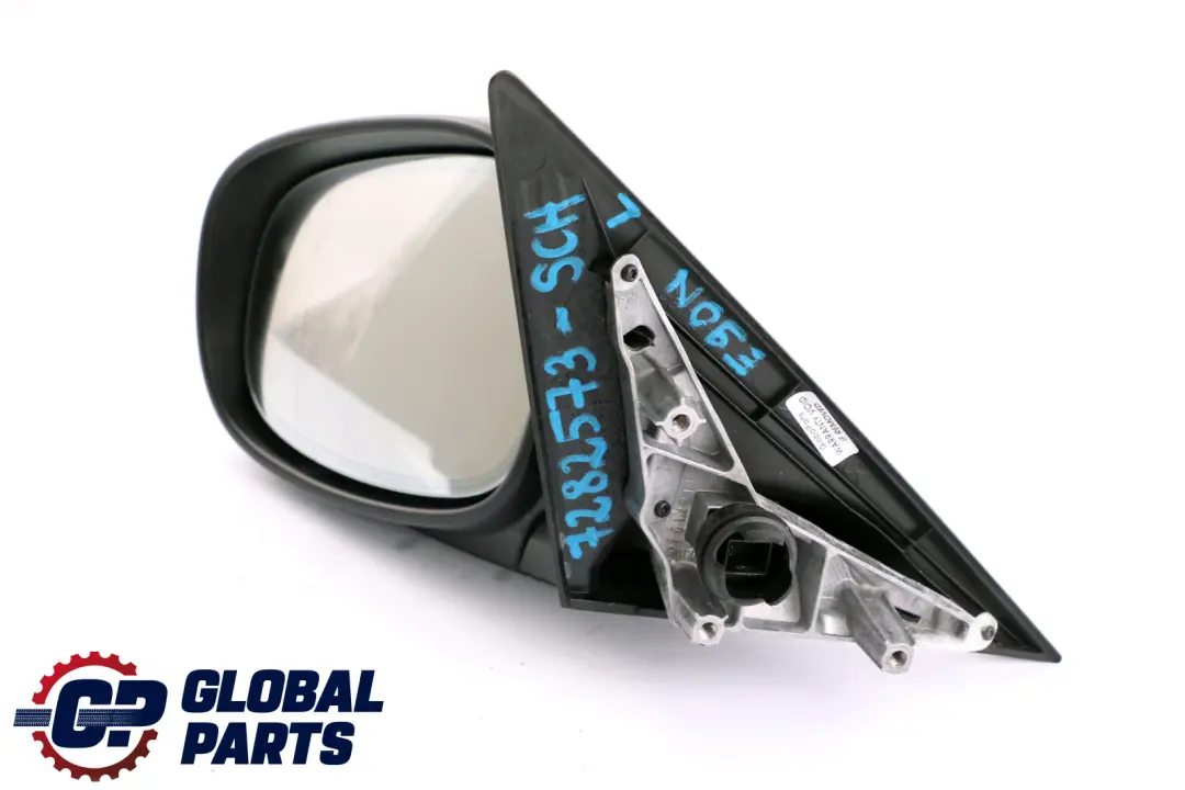 BMW 3 Series E90 E91 LCI Power Fold Auto Dip Left Wing Mirror N/S Schwarz Black - SKU rhd-7282573-SCH - Part number 7282573