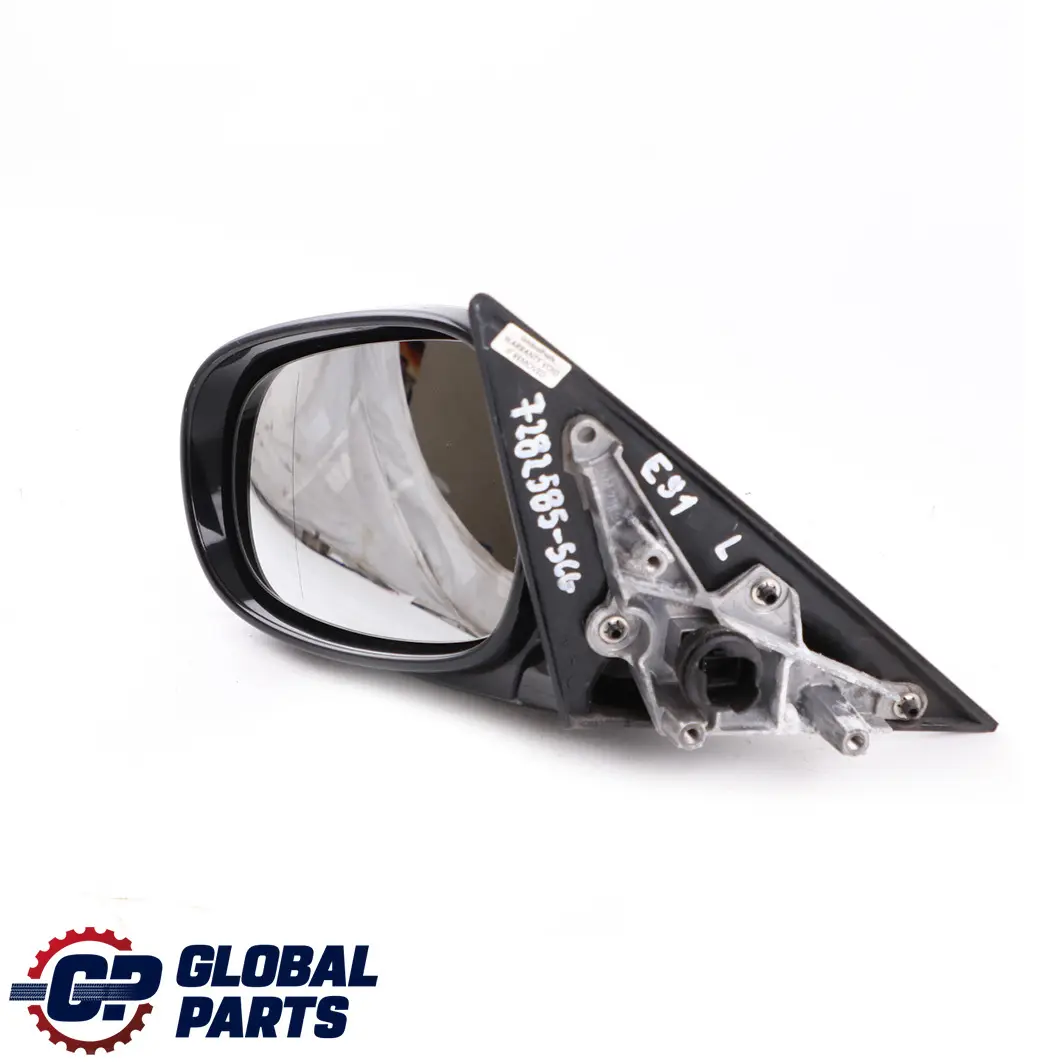 BMW 3 E90 E91 LCI 1 M Sport Power Fold Left Wing Mirror N/S Spacegrau Grey A52 - SKU rhd-7282585-SCG1 - Part number 7282585