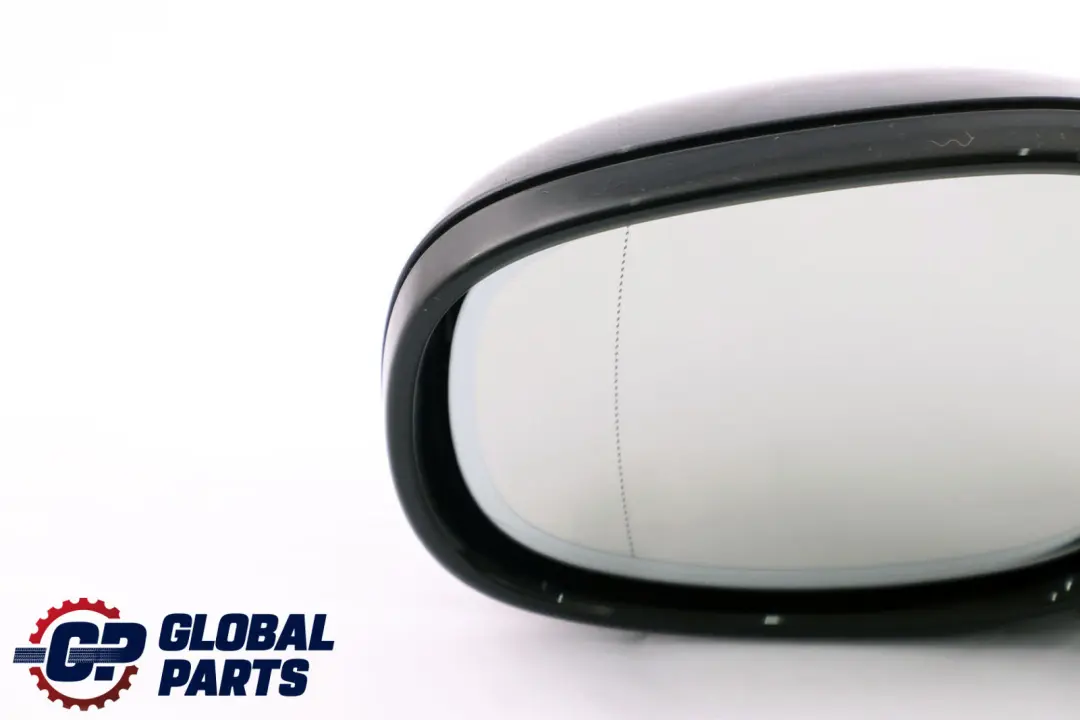 BMW 3 Series E90 LCI High Gloss Auto Dip Left Wing Mirror N/S Black Sapphire - SKU rhd-7282601-BS - Part number 7282601