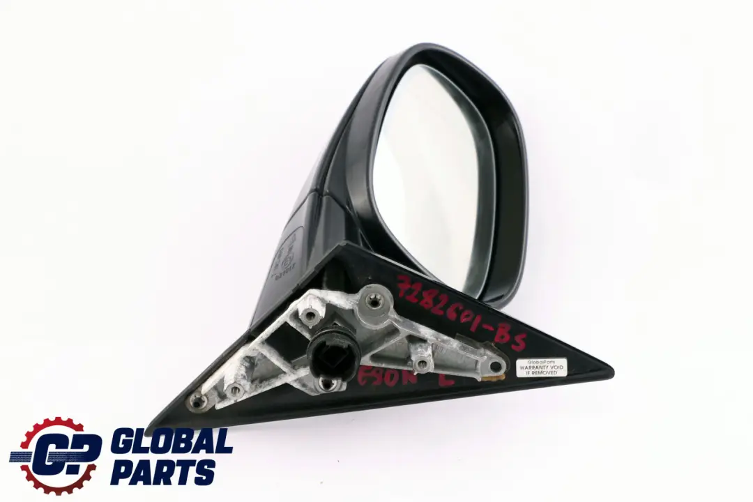 BMW 3 Series E90 LCI High Gloss Auto Dip Left Wing Mirror N/S Black Sapphire - SKU rhd-7282601-BS - Part number 7282601