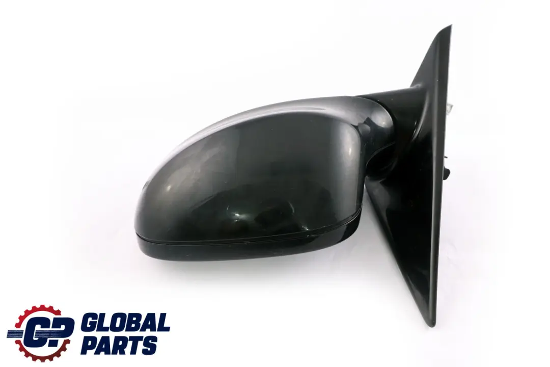 BMW 3 Series E90 LCI High Gloss Auto Dip Left Wing Mirror N/S Black Sapphire - SKU rhd-7282601-BS - Part number 7282601