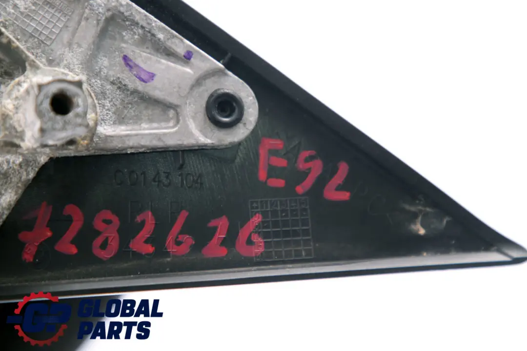 BMW 3 Series E92 E93 LCI Right Base Wing Mirror O/S Door Memory - SKU rhd-7282626 - Part number 7282626