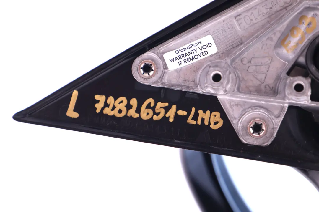 Fold M Sport High Gloss Left Wing Mirror N/S Le Mans Blau Blue to BMW E92 E93 Power with Part number 7176193 BMW E92 E93 Power Fold M Sport High Gloss Left Wing Mirror N/S Le Mans Blau Blue - SKU rhd-7176193-LMB - Part number 7176193