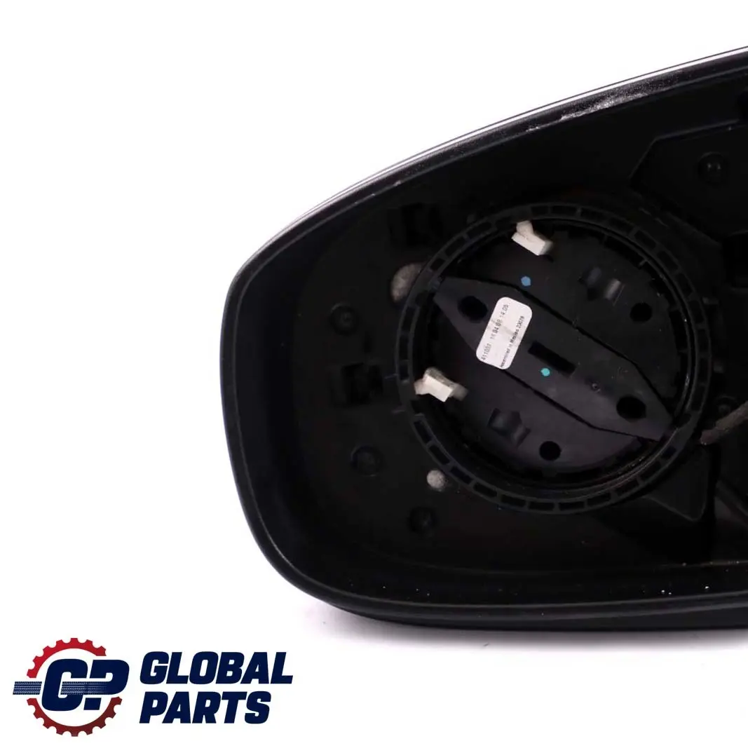 BMW X5 Series E70 Outside Left Wing Mirror Memory N/S Carbonschwarz Black 416 - SKU rhd-7282733-CAR - Part number 7282733