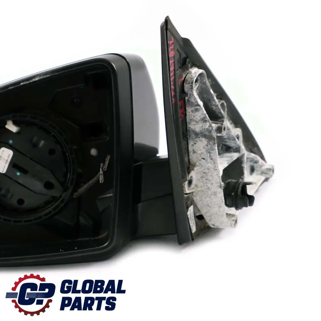BMW X5 Series E70 Outside Left Wing Mirror Memory N/S Carbonschwarz Black 416 - SKU rhd-7282733-CAR - Part number 7282733