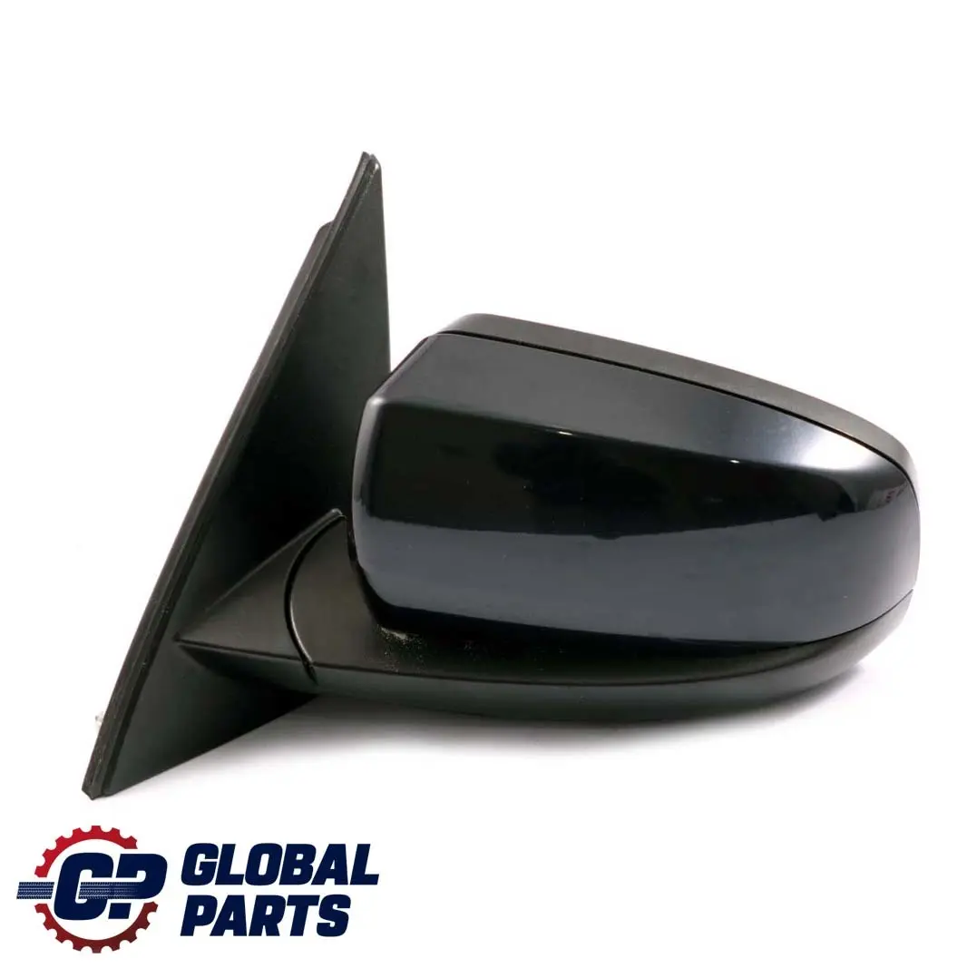 BMW X5 Series E70 Outside Left Wing Mirror Memory N/S Carbonschwarz Black 416 - SKU rhd-7282733-CAR - Part number 7282733