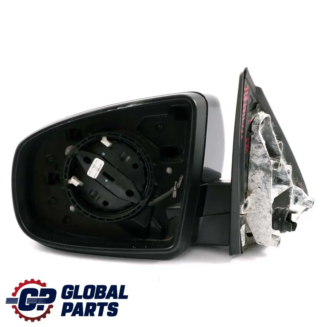 BMW X5 Series E70 Outside Left Wing Mirror Memory N/S Carbonschwarz Black 416 - SKU rhd-7282733-CAR - Part number 7282733