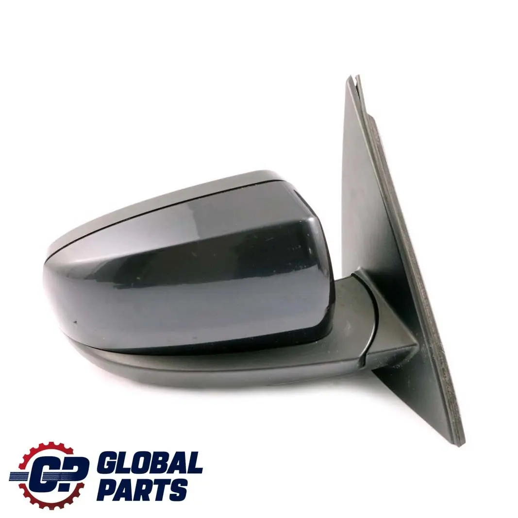 BMW X5 Series E70 Outside Right Wing Mirror Memory O/S Carbonschwarz Black 416 - SKU rhd-7282734-CAR - Part number 7282734