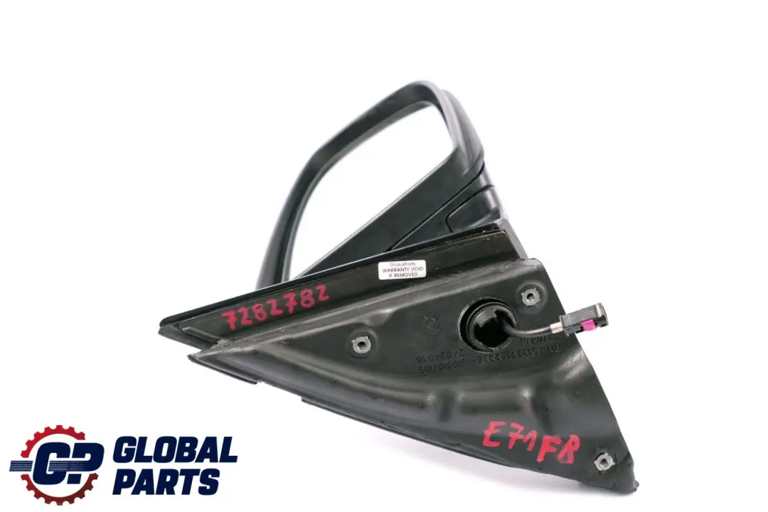 Dip Power Fold Right Outside Wing Mirror O/S to BMW X6 Series E71 Auto with Part number 7282782 BMW X6 Series E71 Auto Dip Power Fold Right Outside Wing Mirror O/S - SKU rhd-7282782 - Part number 7282782