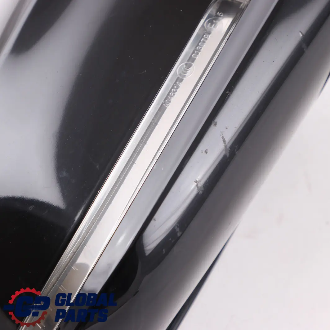 BMW 4 Series F32 F33 M Sport High Gloss Heated Right Wing Mirror O/S Black - SKU rhd-7285220-BLK - Part number 7285220