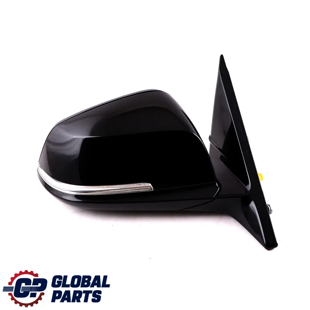 BMW 4 Series F32 F33 M Sport High Gloss Heated Right Wing Mirror O/S Black - SKU rhd-7285220-BLK - Part number 7285220
