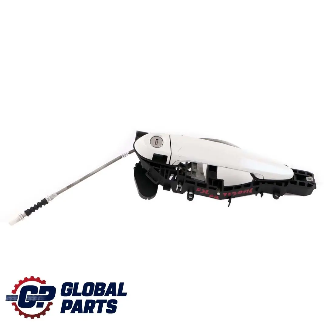 BMW 4 Series F32 F82 M4 Grab Handle Front Right O/S Door Alpinweiss 3 - 300 - SKU rhd-7290116-AW - Part number 0445184