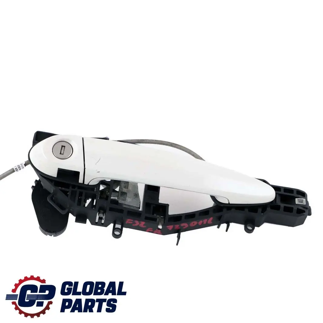 BMW 4 Series F32 F82 M4 Grab Handle Front Right O/S Door Alpinweiss 3 - 300 - SKU rhd-7290116-AW - Part number 0445184