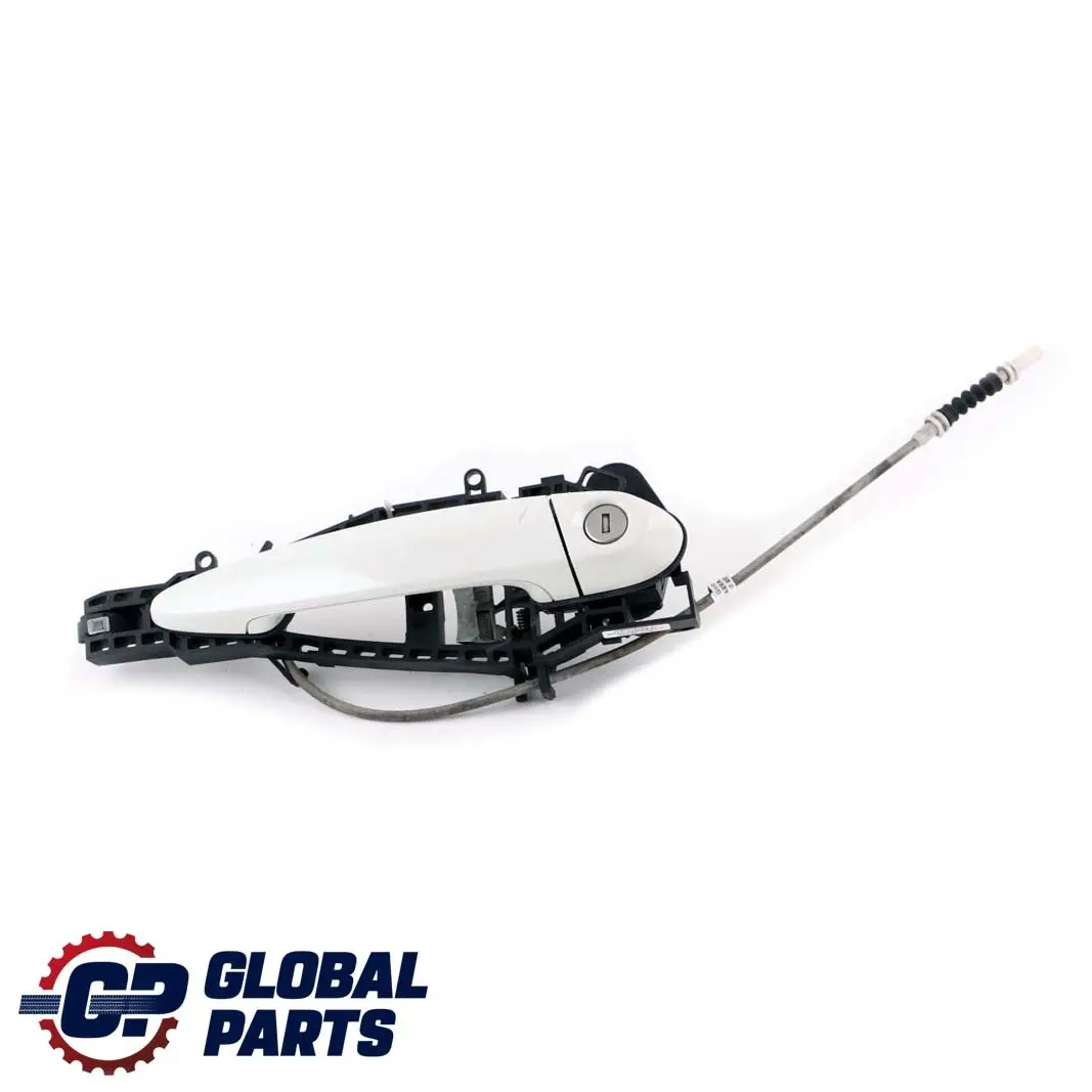 BMW 4 Series F32 F82 M4 Grab Handle Front Right O/S Door Alpinweiss 3 - 300 - SKU rhd-7290116-AW - Part number 0445184
