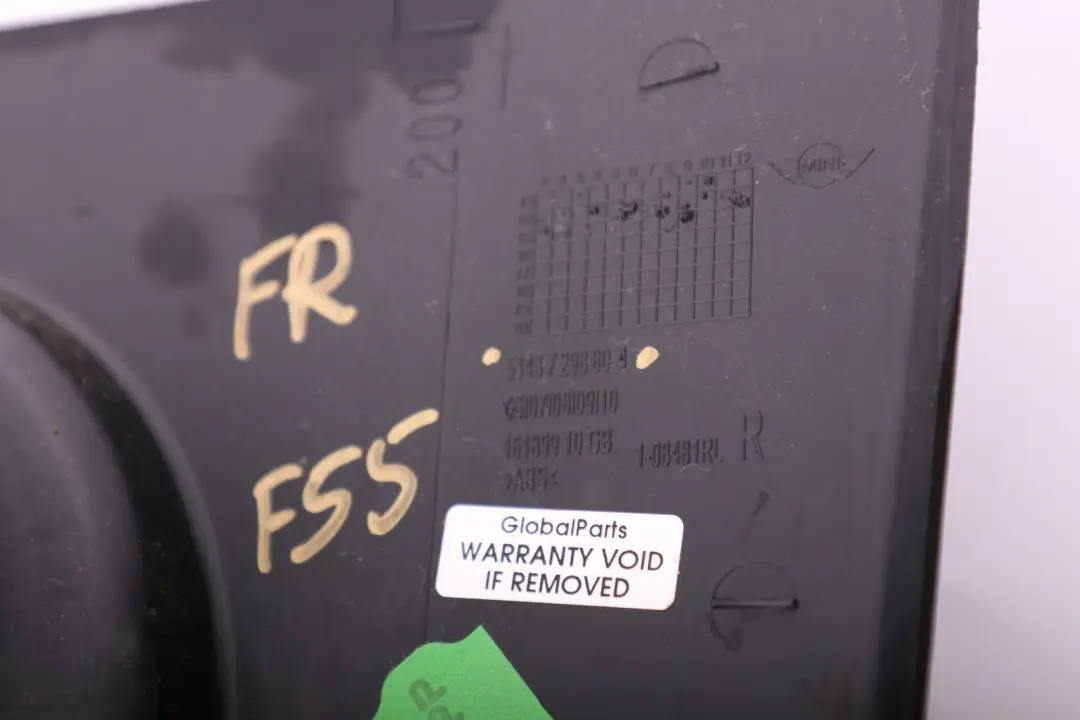 Side Trim Panel Front Right O/S Bottom Cover 7298804 to Mini F55 F56 F57 with Part number 7298803 Mini F55 F56 F57 Side Trim Panel Front Right O/S Bottom Cover 7298804 - SKU rhd-7298804 - Part number 7298803