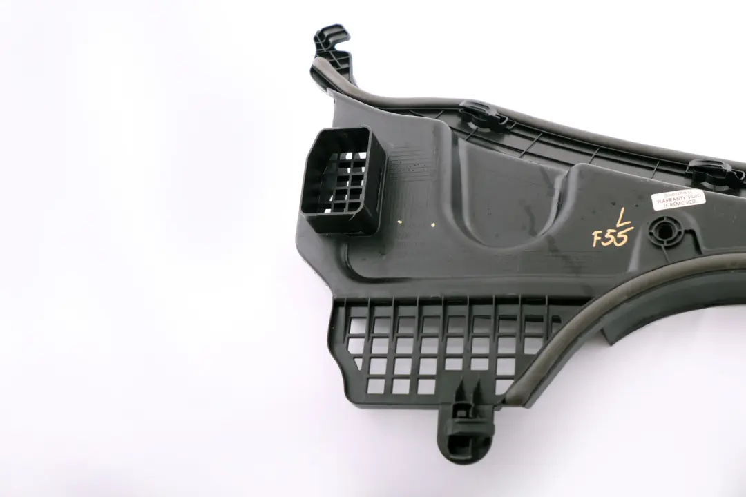 Covering Apron Cover Trim Left N/S Black to Mini Cooper One F55 F56 F57 with Part number 7305493 Mini Cooper One F55 F56 F57 Covering Apron Cover Trim Left N/S Black - SKU rhd-7305493 - Part number 7305493