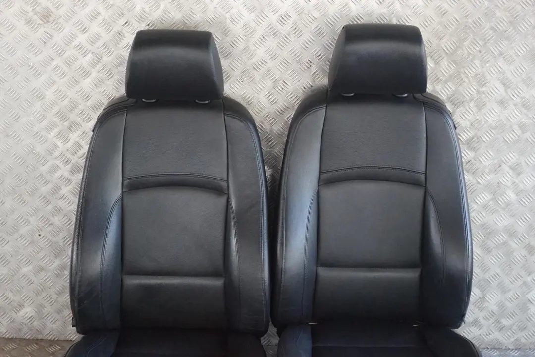 Leather Front Left Right N/O/S Seats Memory to BMW 3 Series E92 LCI M Sport Black with Part number 7309394 BMW 3 Series E92 LCI M Sport Black Leather Front Left Right N/O/S Seats Memory - SKU rhd-7309394 - Part number 7309394