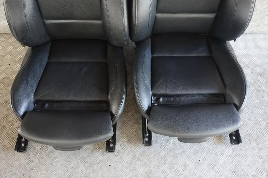 Leather Front Left Right N/O/S Seats Memory to BMW 3 Series E92 LCI M Sport Black with Part number 7309394 BMW 3 Series E92 LCI M Sport Black Leather Front Left Right N/O/S Seats Memory - SKU rhd-7309394 - Part number 7309394