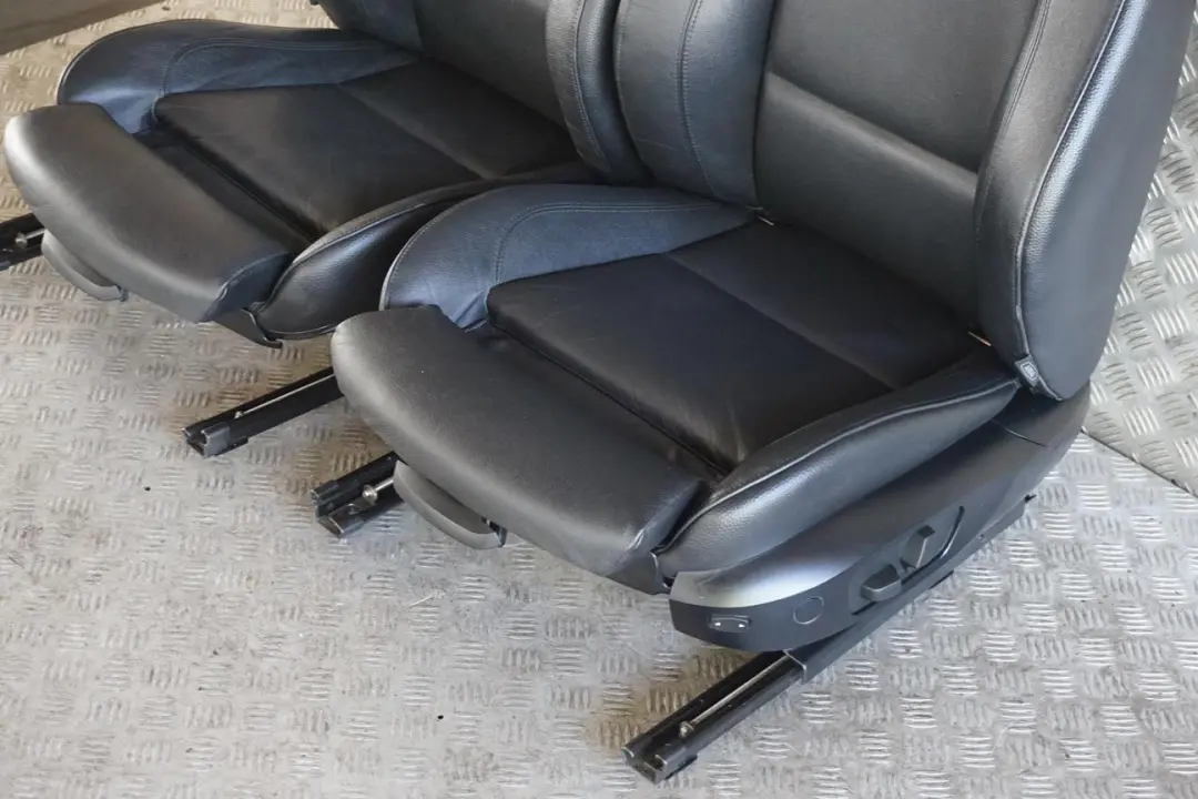 Leather Front Left Right N/O/S Seats Memory to BMW 3 Series E92 LCI M Sport Black with Part number 7309394 BMW 3 Series E92 LCI M Sport Black Leather Front Left Right N/O/S Seats Memory - SKU rhd-7309394 - Part number 7309394