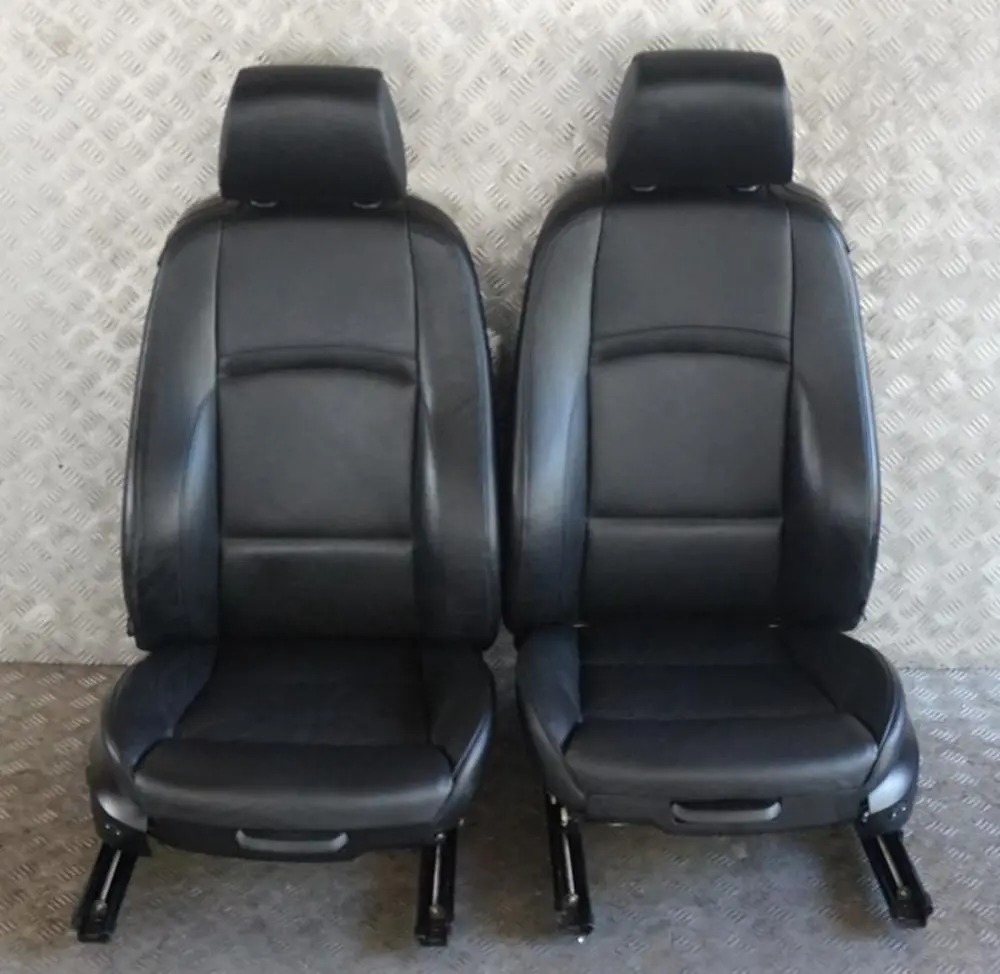 Leather Front Left Right N/O/S Seats Memory to BMW 3 Series E92 LCI M Sport Black with Part number 7309394 BMW 3 Series E92 LCI M Sport Black Leather Front Left Right N/O/S Seats Memory - SKU rhd-7309394 - Part number 7309394
