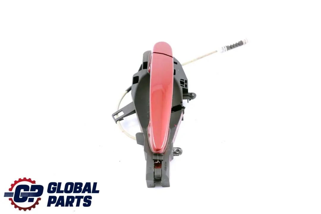 Complete Front Left Grab Handle N/S Exterior Vermilion Red to BMW X6 Series E71 with Part number 7317561 BMW X6 Series E71 Complete Front Left Grab Handle N/S Exterior Vermilion Red - SKU rhd-7317561-VER - Part number 7317561