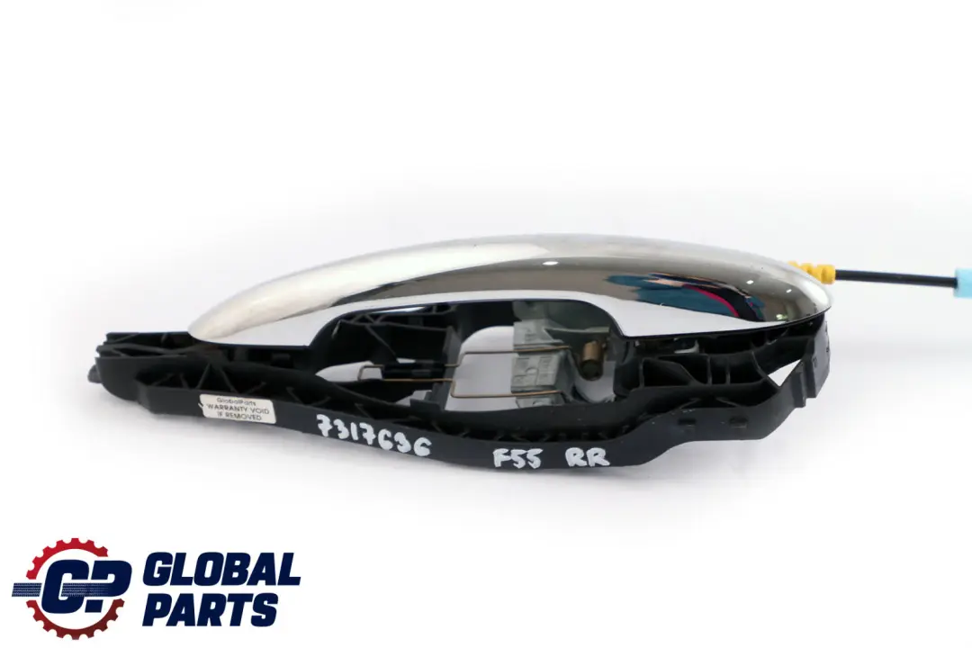 Outside Door Grab Handle Rear Right O/S Chrome to Mini F55 F56 F57 F60 with Part number 7317636 Mini F55 F56 F57 F60 Outside Door Grab Handle Rear Right O/S Chrome - SKU rhd-7317636 - Part number 7317636