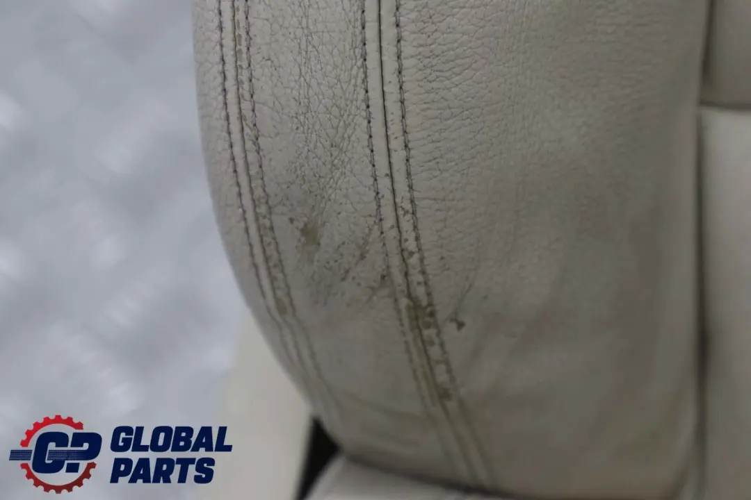 BMW F01 F02 LCI M Sport Heated Front Right O/S Leather Ivory White Seat Memory - SKU rhd-7319242 - Part number 7319242