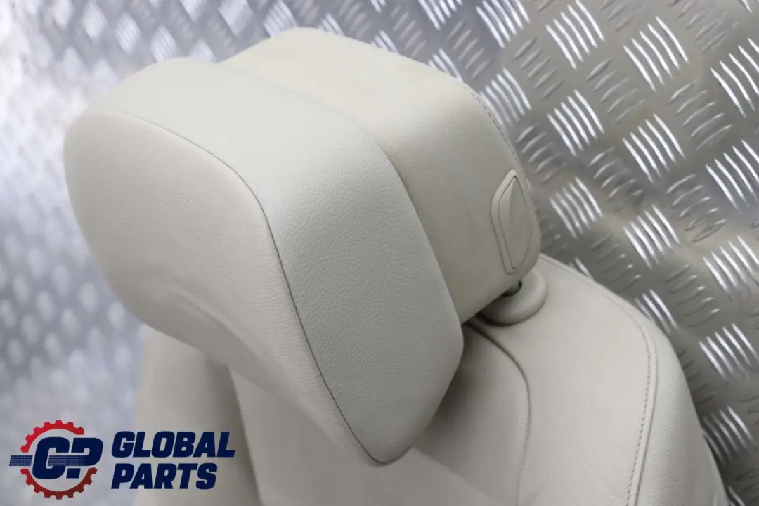 BMW F01 F02 LCI M Sport Heated Front Right O/S Leather Ivory White Seat Memory - SKU rhd-7319242 - Part number 7319242