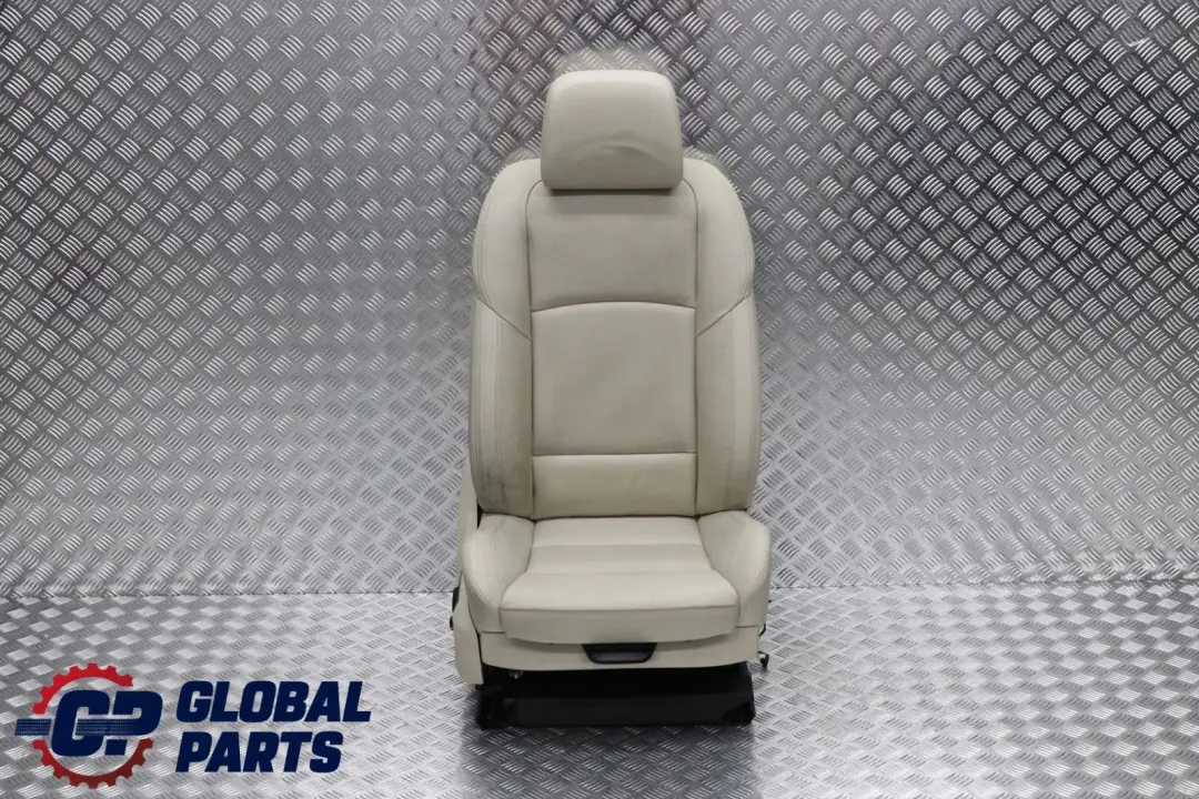 Heated Front Right O/S Leather Ivory White Seat Memory to BMW F01 F02 LCI M Sport with Part number 7319242 BMW F01 F02 LCI M Sport Heated Front Right O/S Leather Ivory White Seat Memory - SKU rhd-7319242 - Part number 7319242