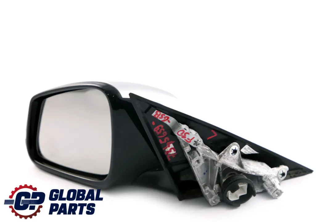 BMW 3 Series F30 F31 High Gloss Heated Left Wing Mirror N/S Glacier Silver A83 - SKU rhd-7345659-GBS - Part number 7345659
