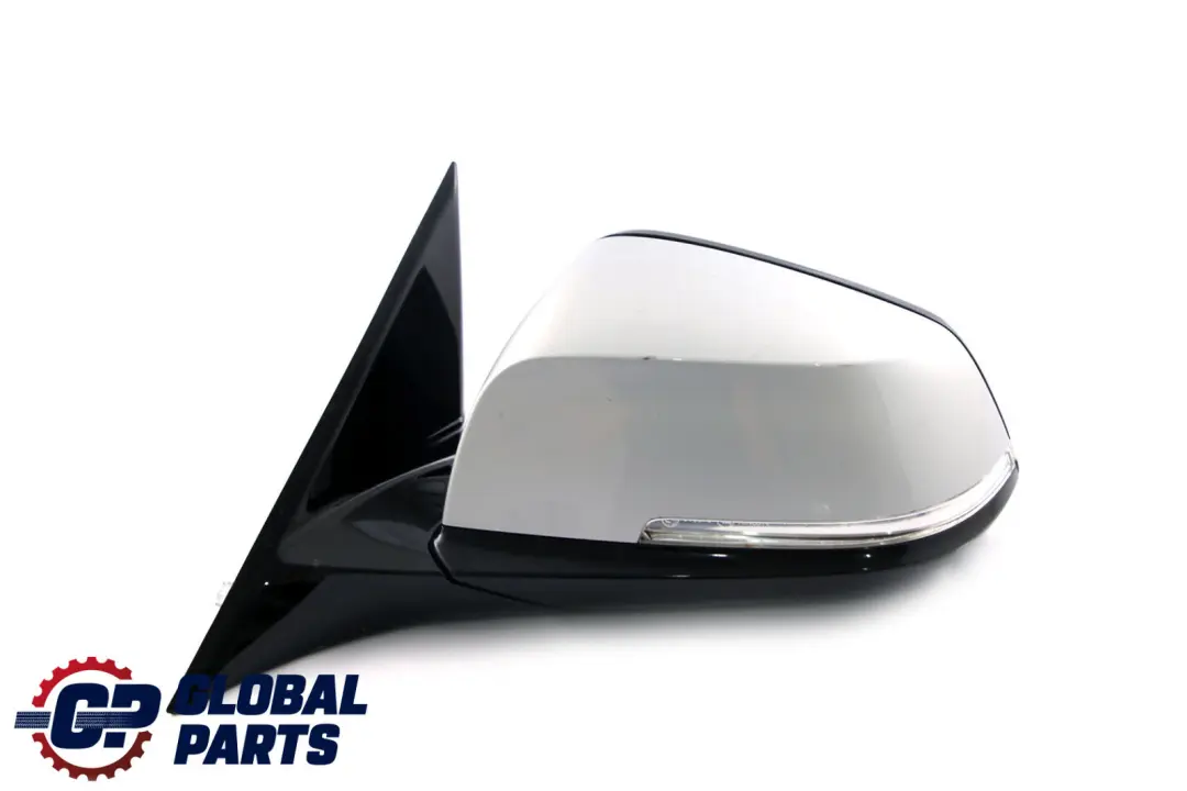 BMW 3 Series F30 F31 High Gloss Heated Left Wing Mirror N/S Glacier Silver A83 - SKU rhd-7345659-GBS - Part number 7345659
