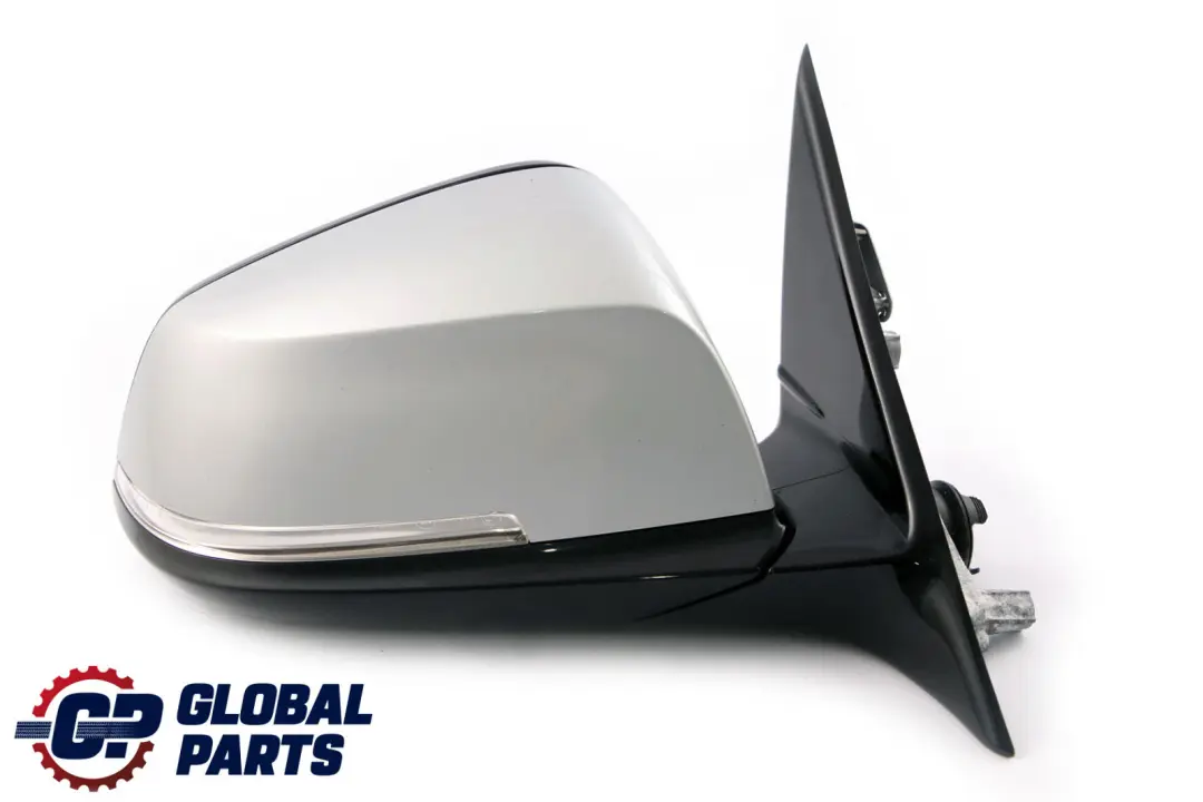 High Gloss Heated Right Wing Mirror O/S Glacier Silver A83 to BMW 3 Series F30 F31 with Part number 7345660 BMW 3 Series F30 F31 High Gloss Heated Right Wing Mirror O/S Glacier Silver A83 - SKU rhd-7345660-GBS - Part number 7345660