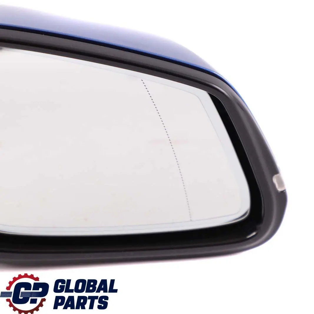 BMW 3 F30 F31 M Sport High Gloss Auto Dip Right Wing Mirror O/S Estoril Blue - SKU rhd-7345680-EB - Part number 7345680