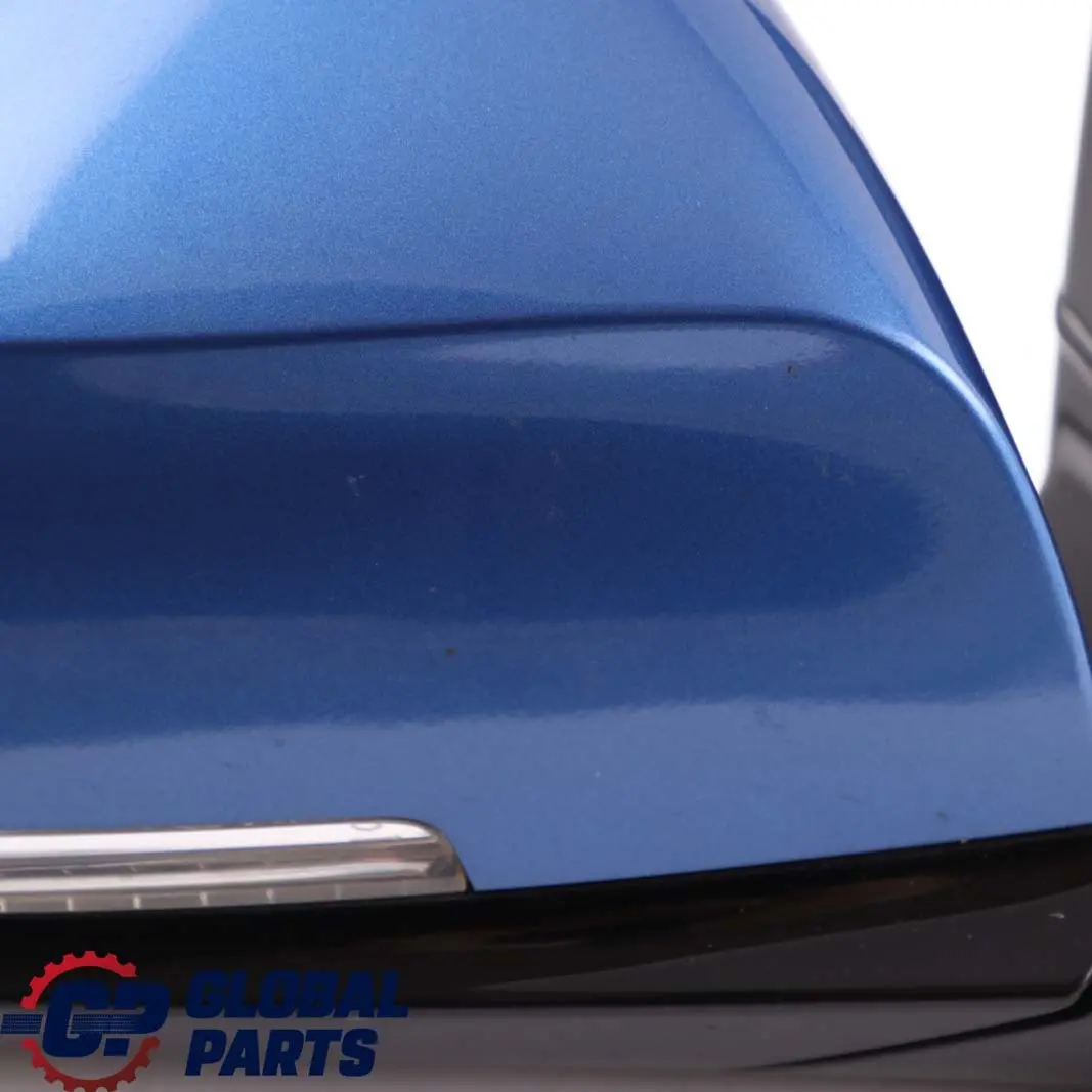 BMW 3 F30 F31 M Sport High Gloss Auto Dip Right Wing Mirror O/S Estoril Blue - SKU rhd-7345680-EB - Part number 7345680