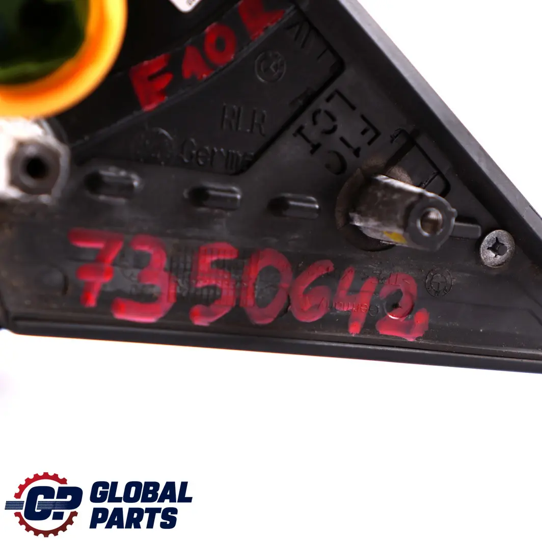 Heated Right Wing Mirror O/S Base Indicator to BMW 5 Series F10 F11 LCI with Part number 7350642 BMW 5 Series F10 F11 LCI Heated Right Wing Mirror O/S Base Indicator - SKU rhd-7350642 - Part number 7350642