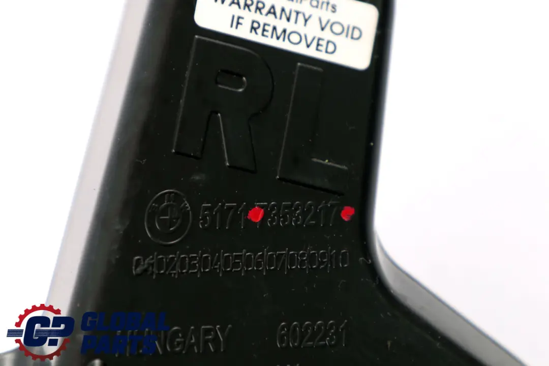 Water Drain For Wiper Shaft to BMW 1 3 Series F20 F21 F30 with Part number 7353217 BMW 1 3 Series F20 F21 F30 Water Drain For Wiper Shaft - SKU rhd-7353217 - Part number 7353217