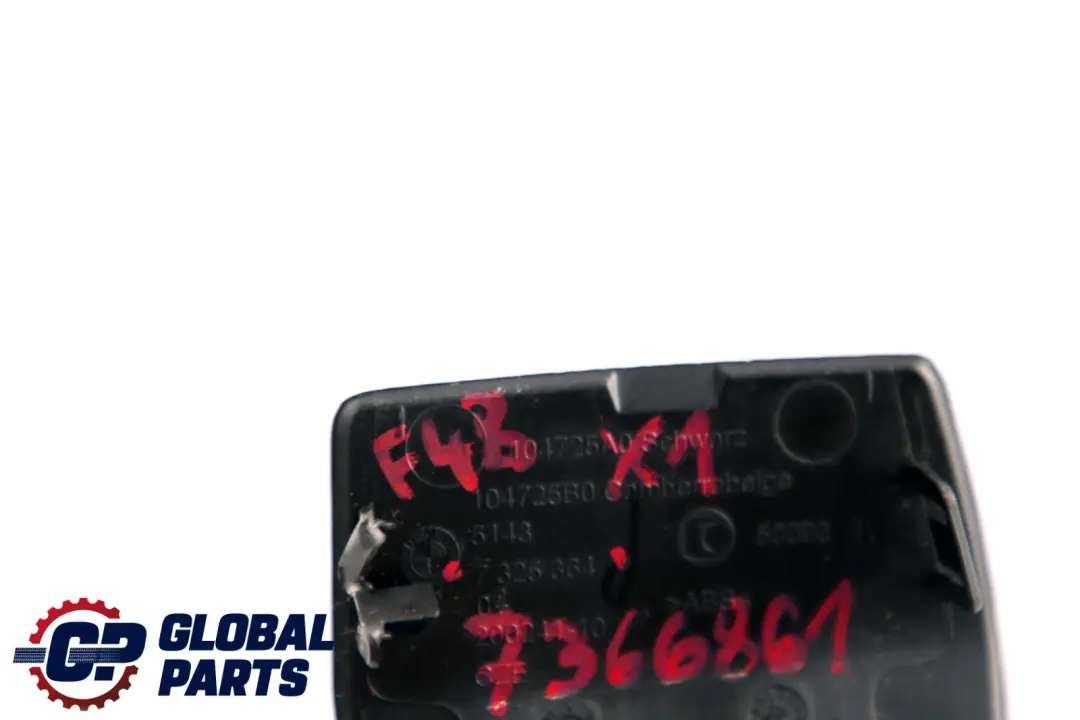 OBD Plug Cover Black Trim Panel 7325364 to BMW X1 X2 Series F39 F48 with Part number 7366861 BMW X1 X2 Series F39 F48 OBD Plug Cover Black Trim Panel 7325364 - SKU rhd-7366861 - Part number 7366861