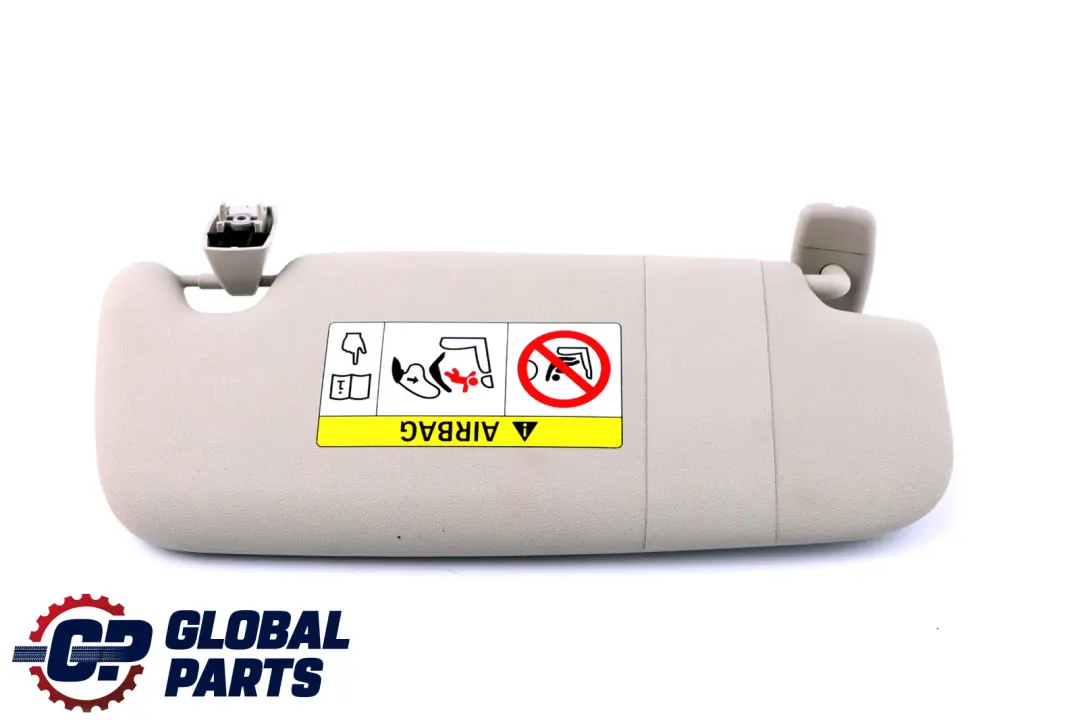 Mini Cooper 1 F55 F56 Sun Visor With Label Mirror Left N/S SATELLITE GREY - SKU rhd-7382101-1 - Part number 7382101