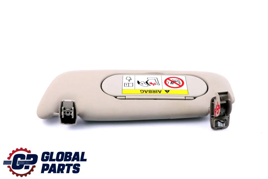 Mini Cooper 1 F55 F56 Sun Visor With Label Mirror Left N/S SATELLITE GREY - SKU rhd-7382101-1 - Part number 7382101