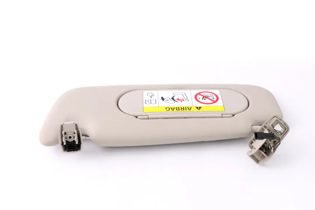 Mini Cooper 2 F55 F56 Sonnenblende Ohne Label Links Satellite Grey Grau - SKU rhd-7382101-2 - Teilenummer 7382101