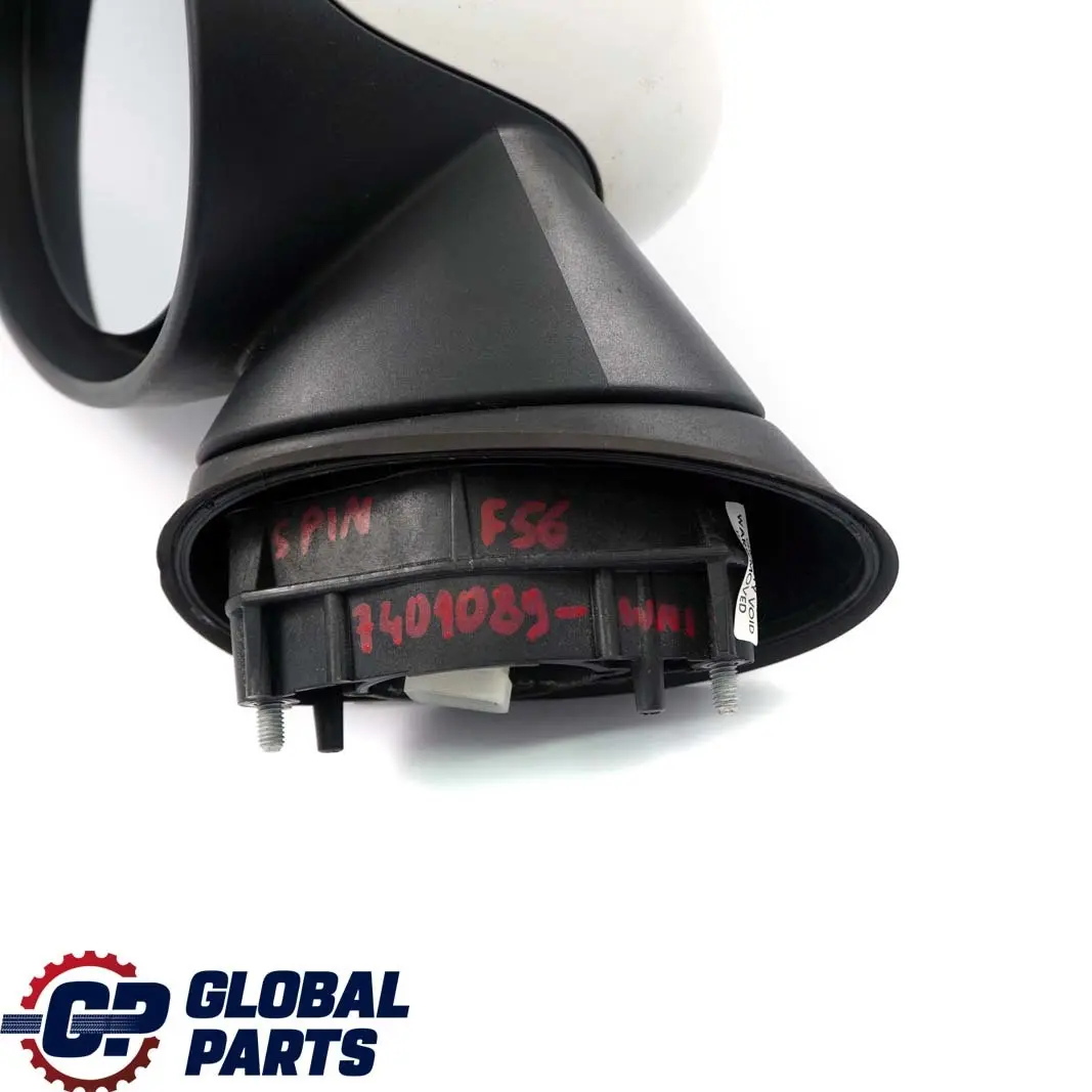 Left N/S Heated Wing Mirror White to Mini Cooper One F55 F56 F57 with Part number 7401089 Mini Cooper One F55 F56 F57 Left N/S Heated Wing Mirror White - SKU rhd-7401089-WHI - Part number 7401089